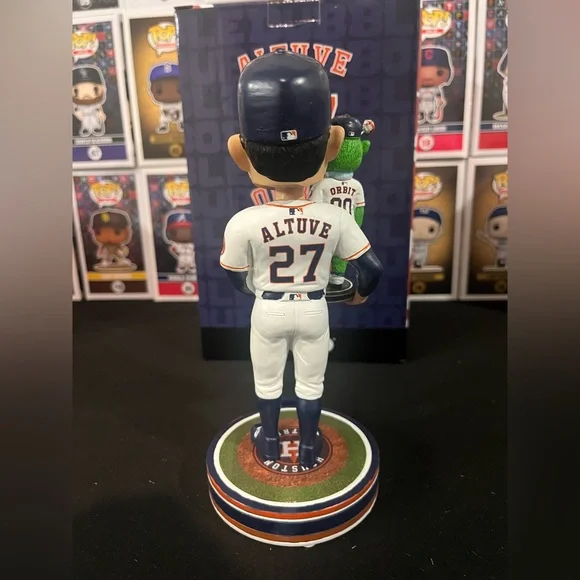 JOSE ALTUVE Houston Astros MLB Mini Mascot ORBIT Bobble Dubblz Bobblehead